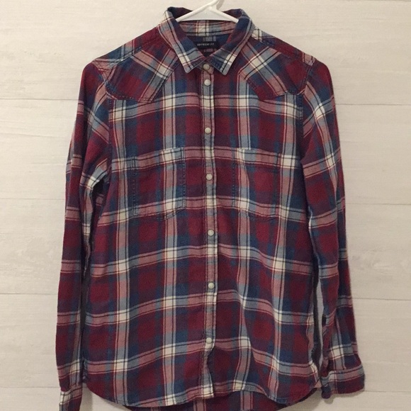 American Eagle Outfitters Long Sleeved Button Down - Picture 4 of 5